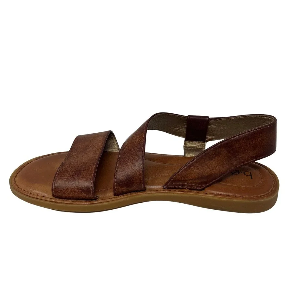 b.o.c Born Concept Brown Kacee Sandals Women's 9M Comfort Flat Casual Shoes
